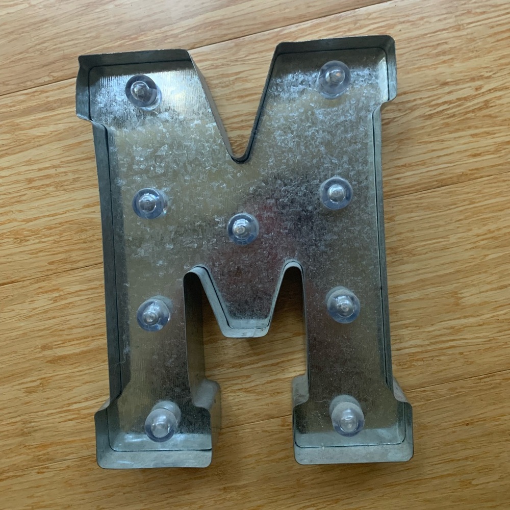decorative light up M